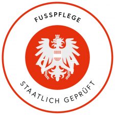 Gütesiegel staatlich geprüfte Fußpflege