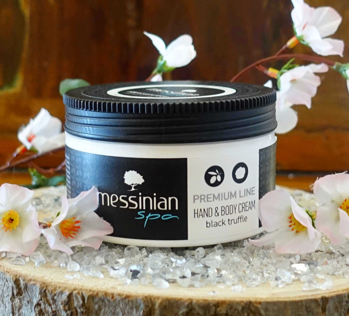 Messinian Spa schwarzer Trüffel Black Truffle Creme