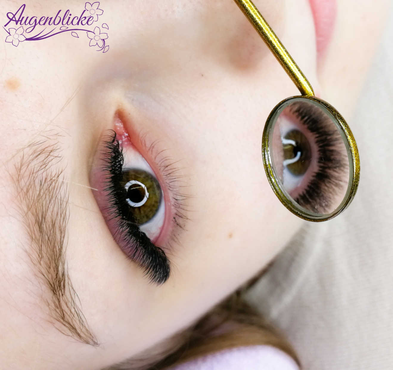Volumenwimpernverlängerung 3D Augenblicke Beauty