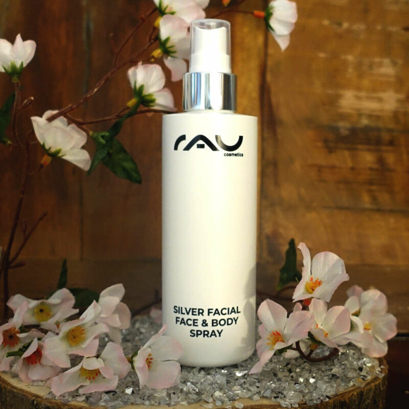 Rau Cosmetics Silver Face & Body Spray