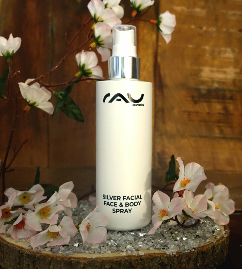 Rau Cosmetics Silver Face & Body Spray